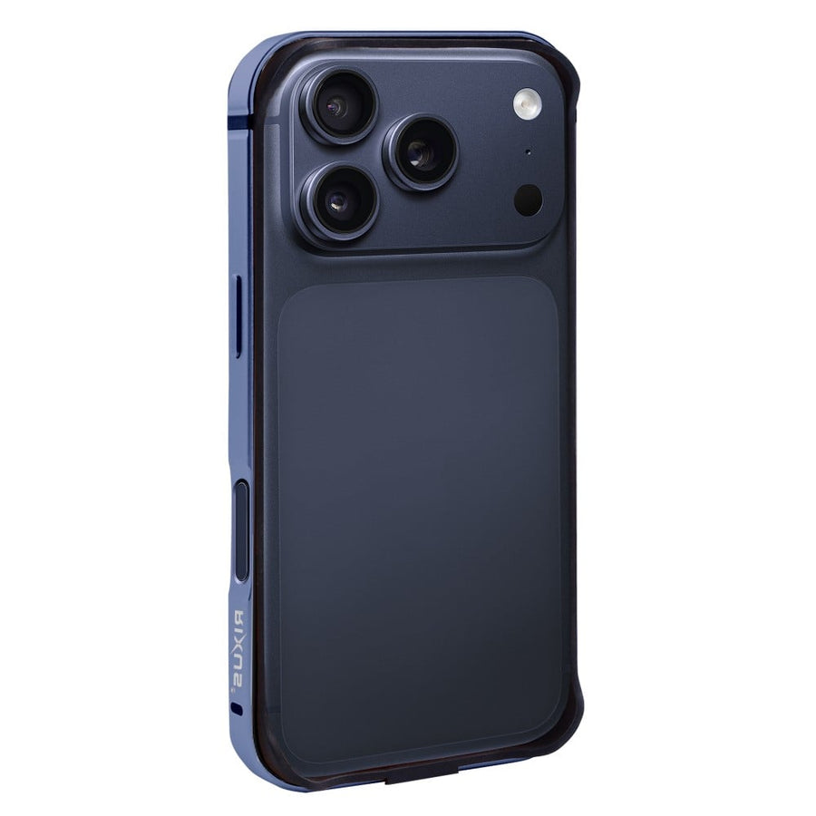 Étui Rixus Crash Guard pour Apple iPhone 17 Pro Max bleu clair