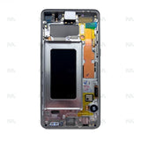 Ecran LCD complet pour Samsung Galaxy S10 SM-G973F (GH82-18850G) - Prism Silver