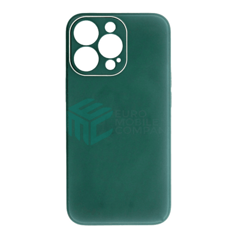 Étui protecteur brillant en TPU Furlo pour iPhone 13 - Vert foncé