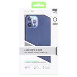 Étui Rixus Classic 02 avec MagSafe pour Apple iPhone 14 Pro Max bleu