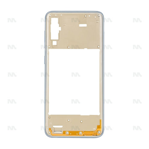 Chassis Intermédiaire Original pour Samsung Galaxy A50 A505F - Blanc