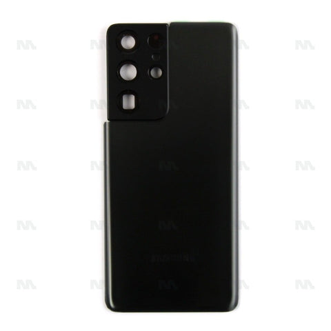 Vitre arrière pour Samsung Galaxy S21 Ultra G998B avec objectif Phantom Titanium Original