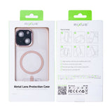 Étui Rixus Classic 04 avec MagSafe pour Apple iPhone 14 Plus rose
