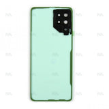 Vitre arrière pour Samsung Galaxy A22 A225 avec objectif, couleur menthe, OEM