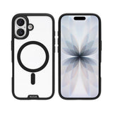 Coque Rixus Crystal Amber pour Apple iPhone 17 - Noir