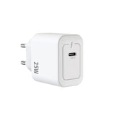 Adaptateur secteur USB-C Rixus RXHC25 25 W blanc