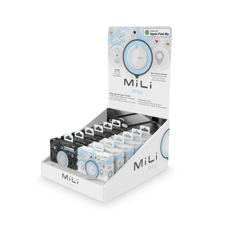 MiLi Launchbox 12 paquets MiTag 6 x noir, 6 x blanc (1 paquet)