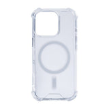 Étui anti-éclatement Rixus avec MagSafe pour Apple iPhone 16 Pro transparent