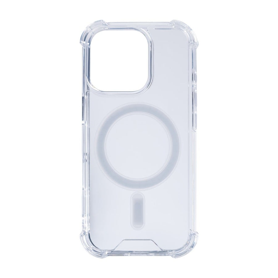 Étui anti-éclatement Rixus avec MagSafe pour Apple iPhone 16 Pro transparent