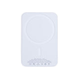 Batterie externe avec charge magnétique 15 W pour iPhone 12, 13, 14, 15, 16, 17 – Blanc