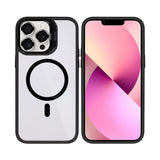 Étui Rixus Classic 03 avec MagSafe pour Apple iPhone 13 Pro Max Noir