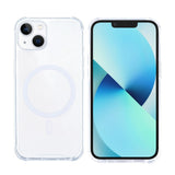 Coque Anti-Choc Rixus Compatible MagSafe pour Apple iPhone 13 - Transparente