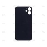 Vitre Arrière pour Apple iPhone 12 Mini, cadre de caméra agrandi – Noir – Compatible