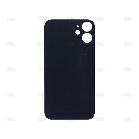 Vitre Arrière pour Apple iPhone 12 Mini, cadre de caméra agrandi – Noir – Compatible