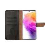 Rixus Bookcase pour Samsung Galaxy A56 Noir