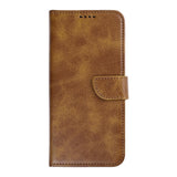 Étui Portefeuille Rixus pour Samsung Galaxy A27 - Marron Clair