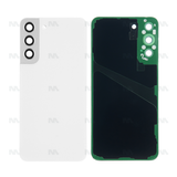 Vitre arrière pour Samsung Galaxy S22 Plus S906B avec objectif Phantom White OEM