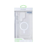 Étui anti-éclatement Rixus avec MagSafe pour Samsung Galaxy S25 Ultra transparent