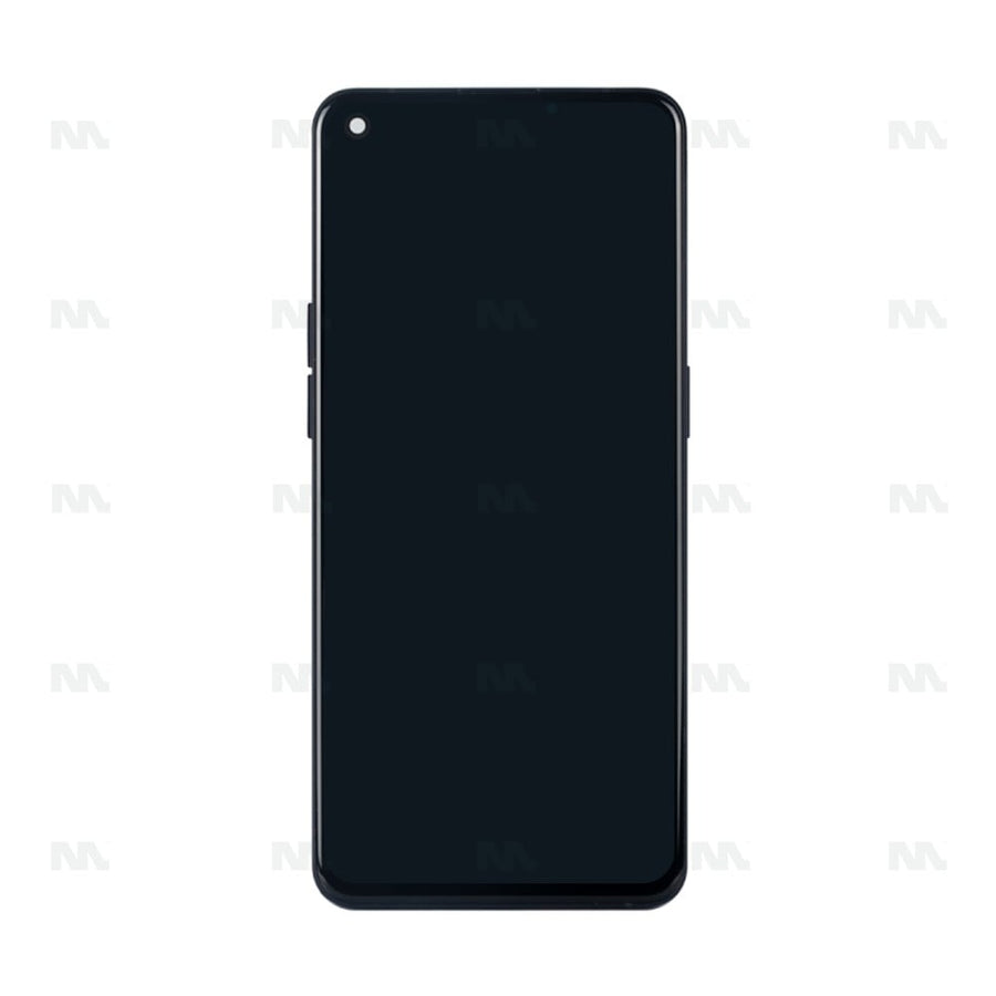 Chassis + Ecran OLED + Vitre pour Oppo Reno 6 5G CPH2251 - Stellar Black