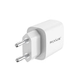 Chargeur rapide adaptatif Rixus RX90S QC 3.0 et PD 20 W (présentoir de comptoir)