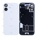 Vitre Arrière avec NFC, cadre de caméra agrandi blanc reconditionné pour Apple iPhone 17