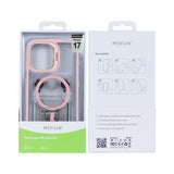 Étui Rixus Classic 03 avec MagSafe pour Apple iPhone 17 rose clair