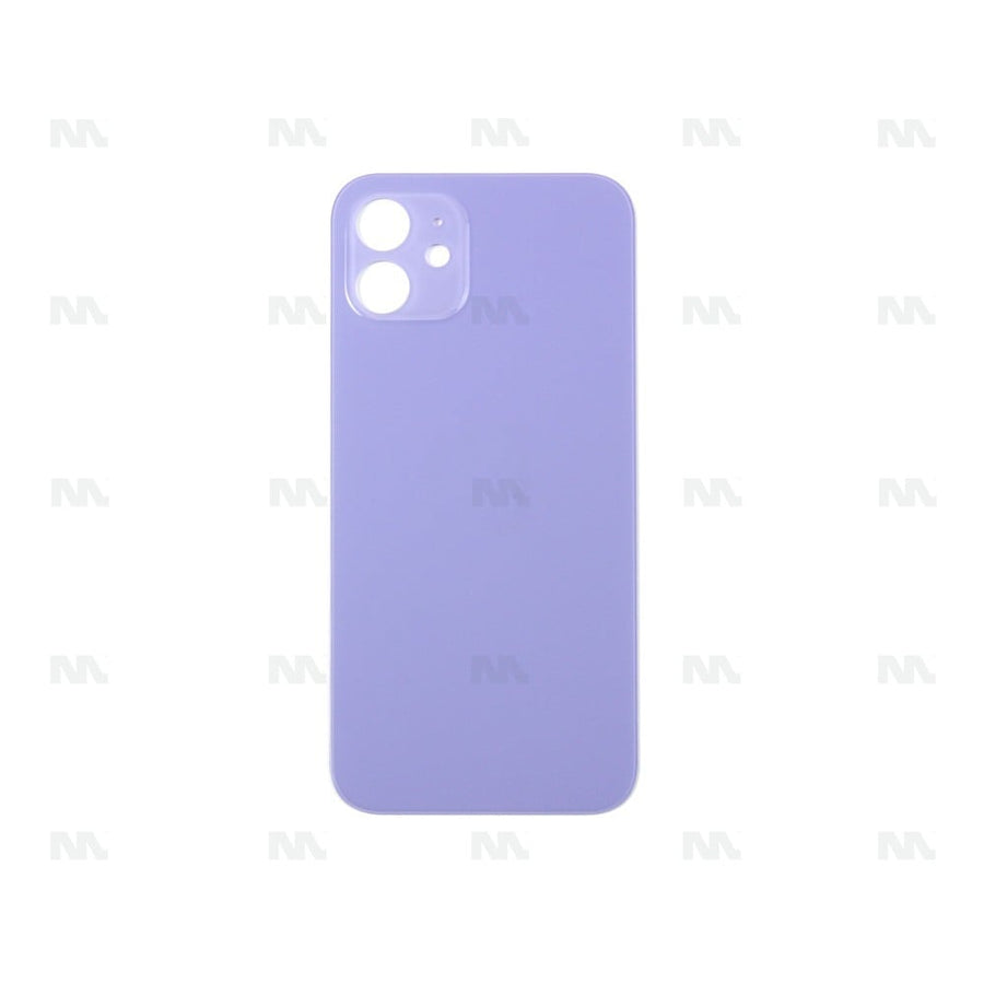 Vitre arrière avec bloc complet pour Apple iPhone 12 – Violet – Compatible
