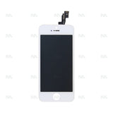 Ecran LCD + Vitre pour iPhone 5S / SE / +Metal Plate A+ Haute Qualité - Blanc