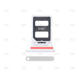 Support de carte SIM argenté OEM pour Xiaomi 12T 5G, 12T Pro 5G