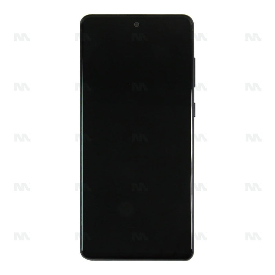 Chassis + Ecran Officiel Service Pack + Vitre pour Samsung Galaxy Note 10 Lite N770F - Aura Black