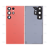 Vitre arrière pour Samsung Galaxy S23 Ultra S918B avec objectif rouge OEM