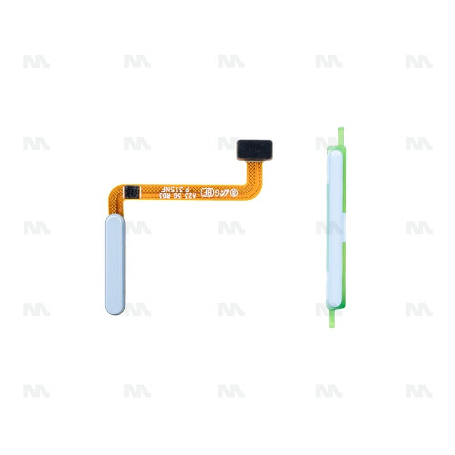 Capteur d'empreintes digitales avec Nappe On/Off et Volume pour Samsung Galaxy A23 5G A236B – Bleu – OEM