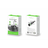 Support magnétique pour voiture Rixus RXHM8, noir, à fixer sur la grille d'aération