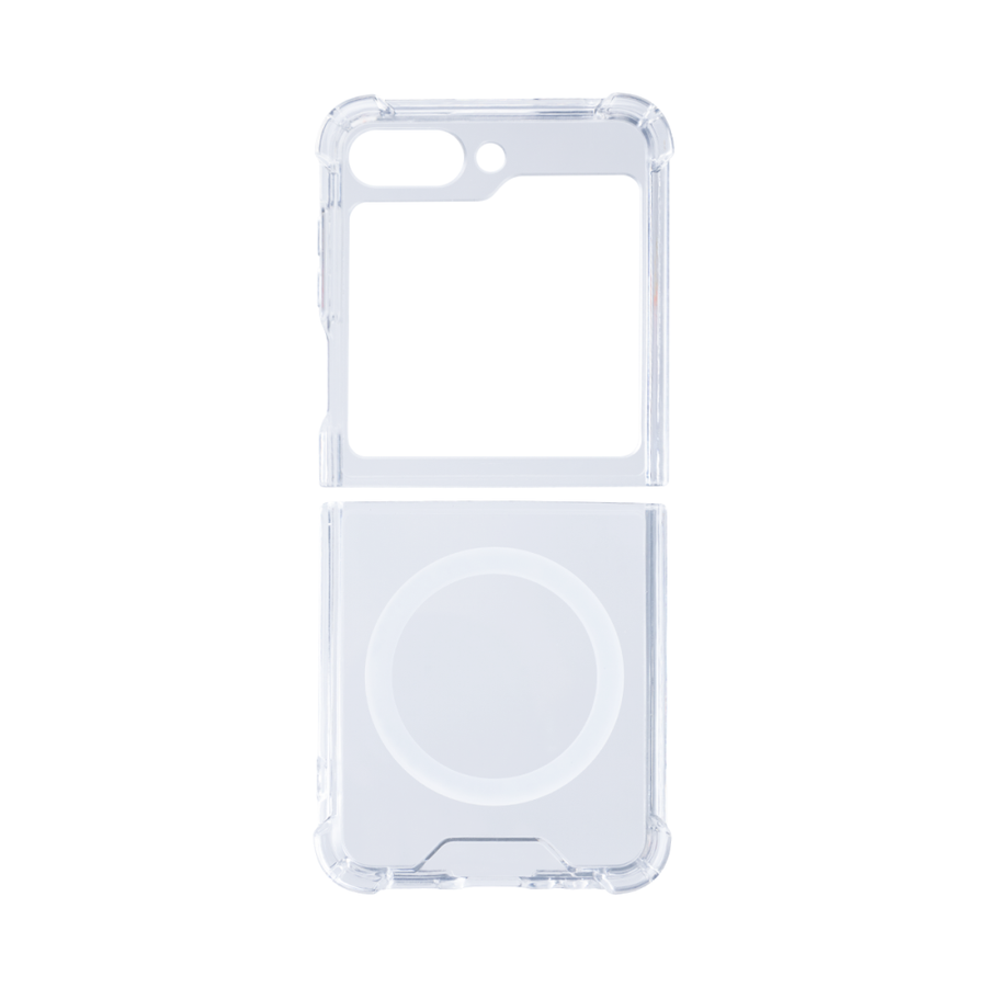 Étui transparent Rixus avec Magsafe pour Samsung Galaxy Z Flip5