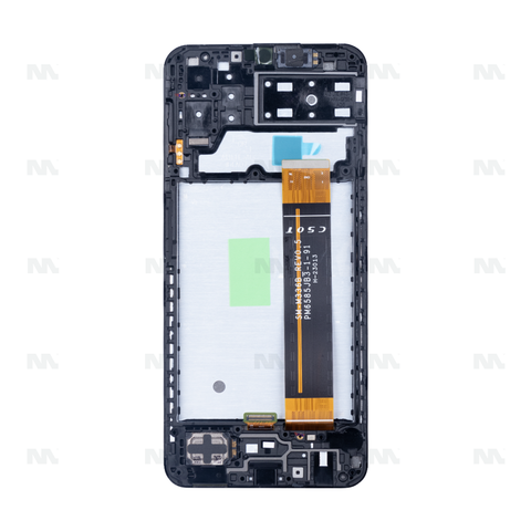 Chassis + Ecran Officiel Service Pack + Vitre pour Samsung Galaxy A13 A137F - Noir
