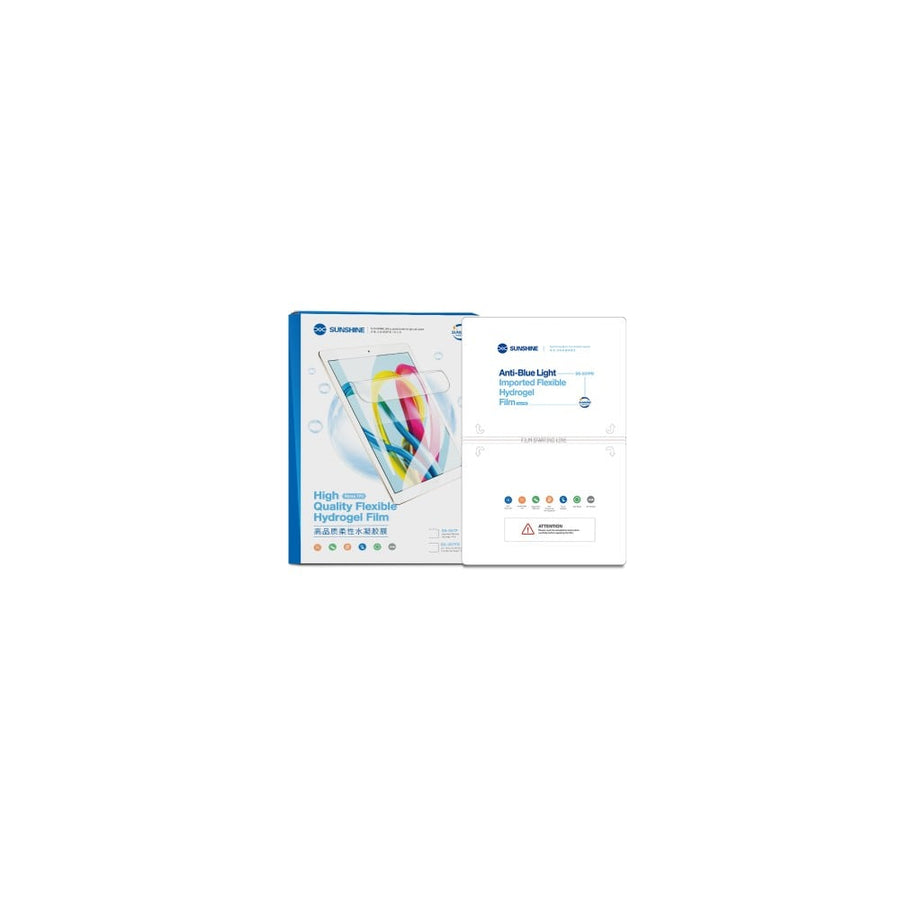 Film hydrogel flexible importé anti-lumière bleue Sunshine SS-057PB pour tablette 11 (20 pièces)