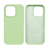 Coque souple en TPU Rixus avec MagSafe pour Apple iPhone 16 Pro Max Matcha