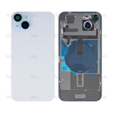 Vitre Arrière avec NFC et bloc complet pour Apple iPhone 15 Plus – Bleu – Compatible