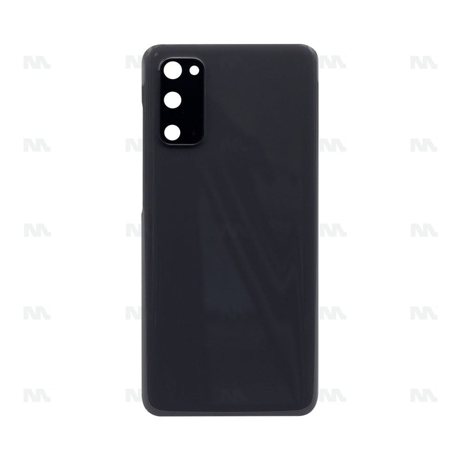Vitre arrière avec objectif pour Samsung Galaxy S20 G980F, S20 5G G981B – Cosmic Grey – OEM