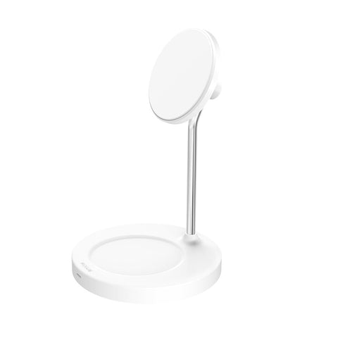 Support de recharge sans fil Rixus RXWC45A 15 W blanc