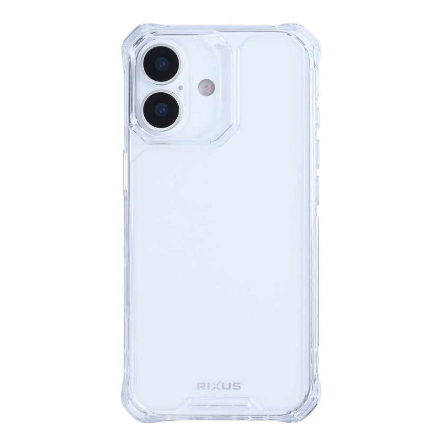 Étui antichoc Rixus Armor-X pour Apple iPhone 17 transparent