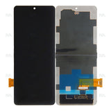 Ecran LCD complet + Vitre pour Samsung Galaxy Z Flip (SM-F700F / SM-F707B) GH96-14066A / GH96-13019A (No Frame)