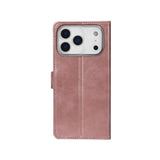 Rixus Bookcase pour Apple iPhone 17 Pro Rose