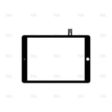Vitre Tactile Original OEM pour iPad 6 (2018) 9.7 - Noir