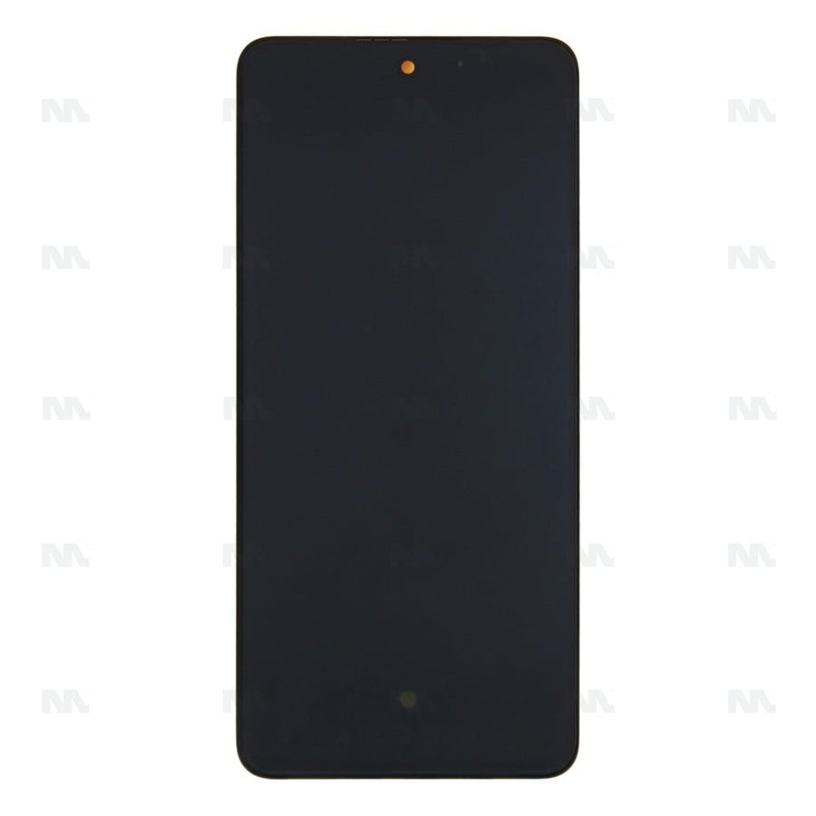 Chassis + Ecran Officiel Service Pack + Vitre pour Oppo Reno 12F 5G (CPH2637) - Noir