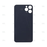 Vitre Arrière avec bloc complet pour Apple iPhone 11 Pro, cadre de caméra agrandi Gris sidéral Compatible