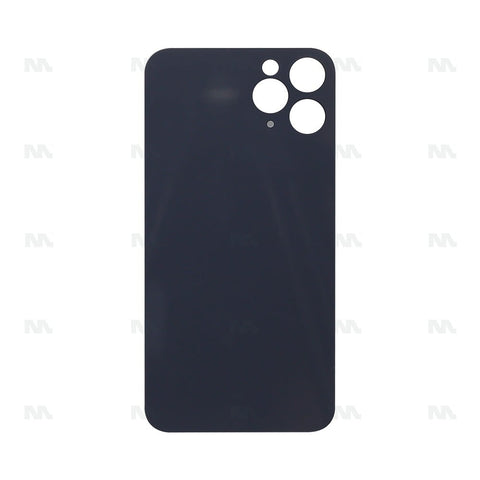 Vitre Arrière avec bloc complet pour Apple iPhone 11 Pro, cadre de caméra agrandi Gris sidéral Compatible