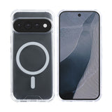 Coque Anti-Choc Rixus Compatible MagSafe Pour Google Pixel 11 Pro Transparent