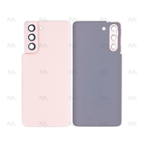 Vitre arrière Samsung Galaxy S21 5G G991B avec objectif Phantom Pink OEM