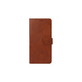Rixus Bookcase pour Samsung Galaxy Note 20 4G Marron
